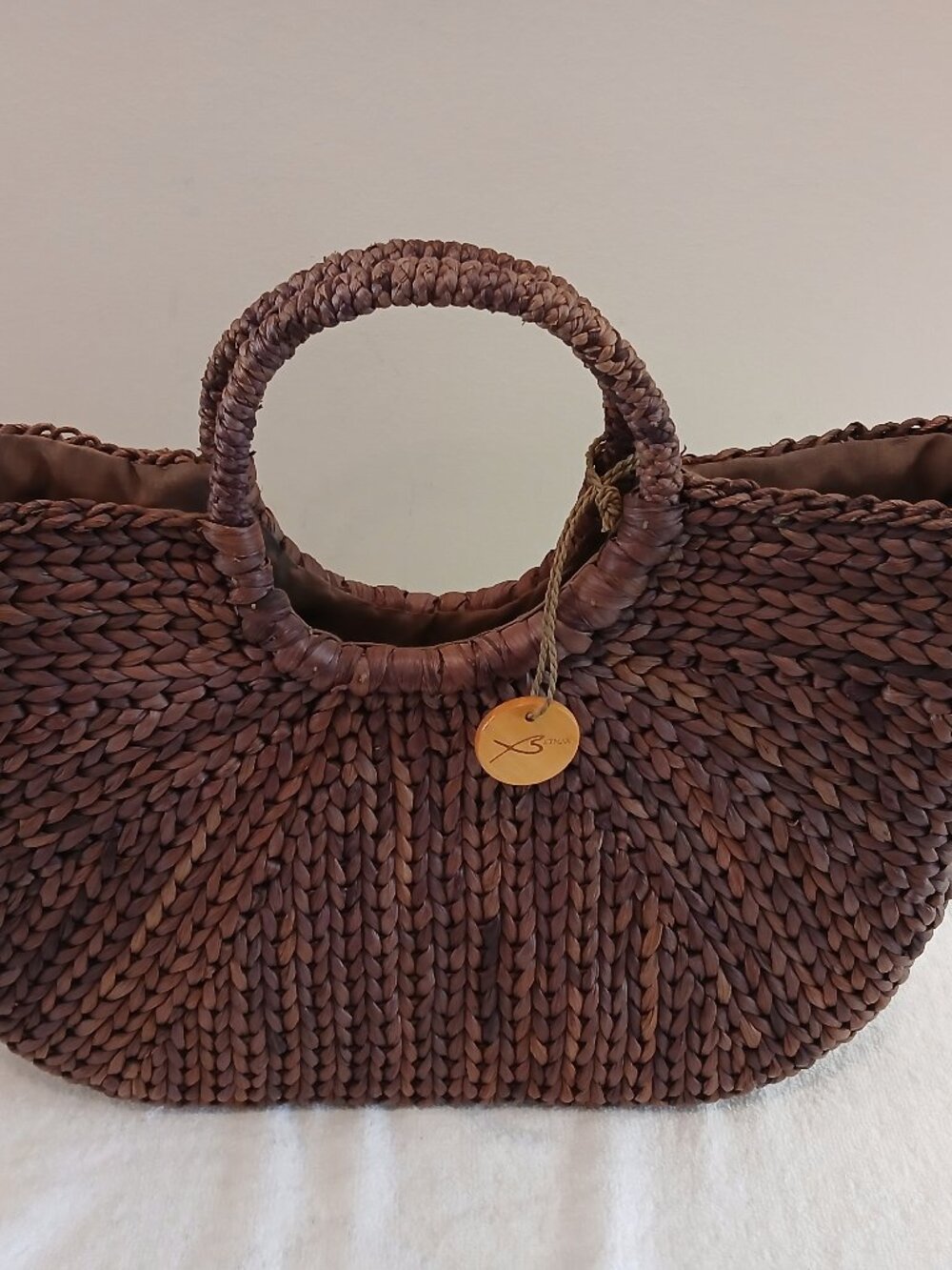 Betmar Wicker Bag by Betmar New York
